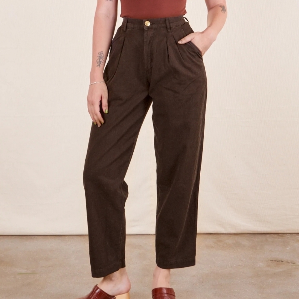 Big Bud Press Trousers in Espresso Brown